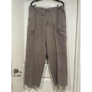 Calvin Klein Jeans Men's Chino Pants Trousers Size 38 Wide Leg 100% Cotton